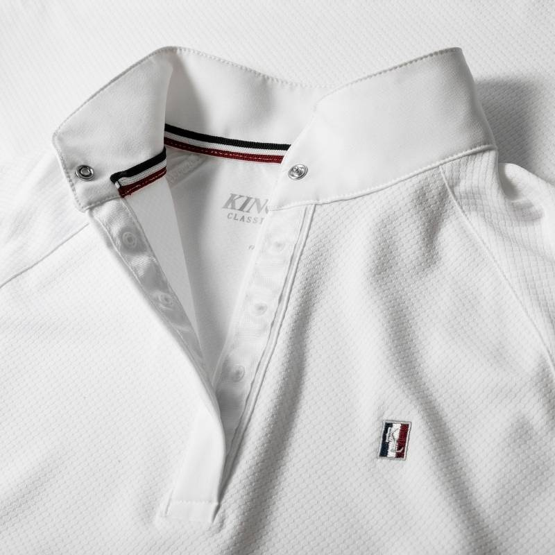 Top konkursowy Dzieci/Junior Classic Short Sleeve Biały