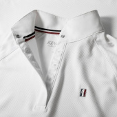 Top konkursowy Dzieci/Junior Classic Short Sleeve Biały Top konkursowy Dzieci/Junior Classic Short Sleeve Biały