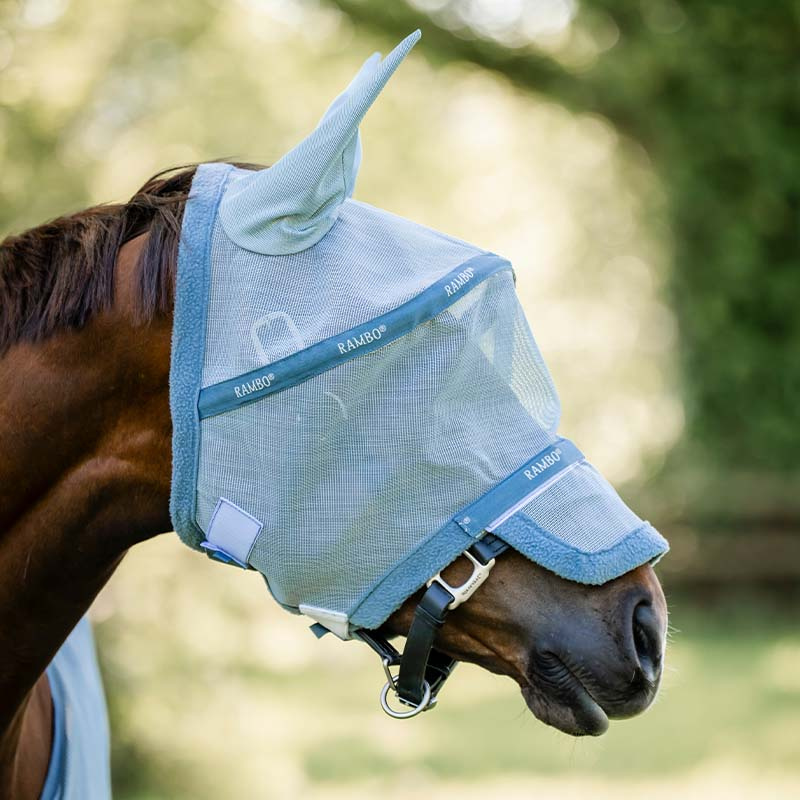 Maska przeciw owadom Rambo Błękit/Niebiesko/Srebrna