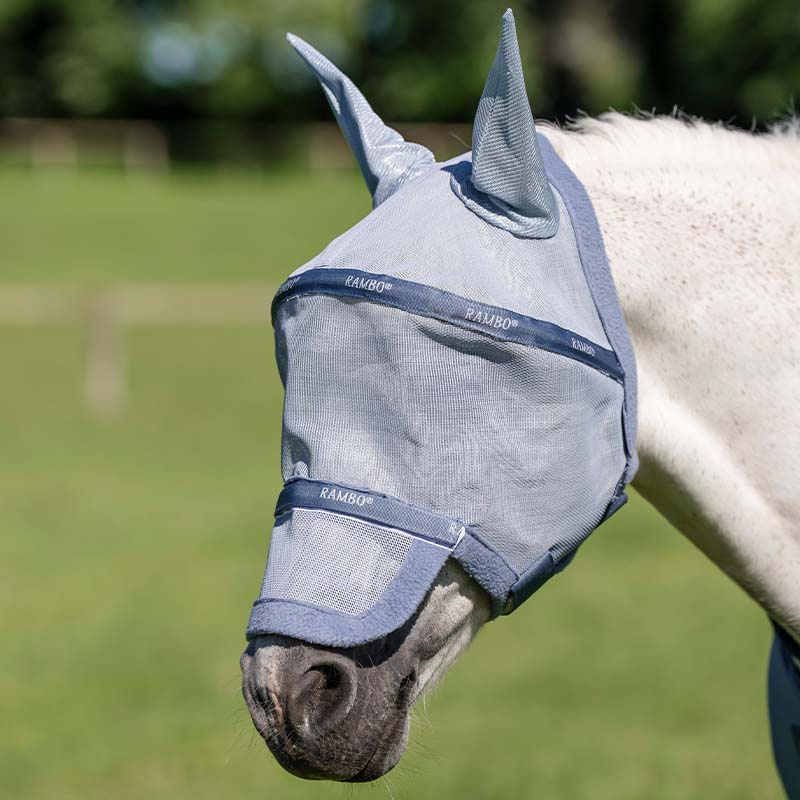 Maska przeciw owadom Rambo Błękit/Niebiesko/Srebrna