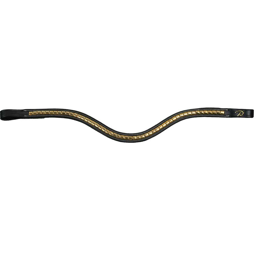 Naczółek V-form Brass Clincher Dyon Collection Czarny