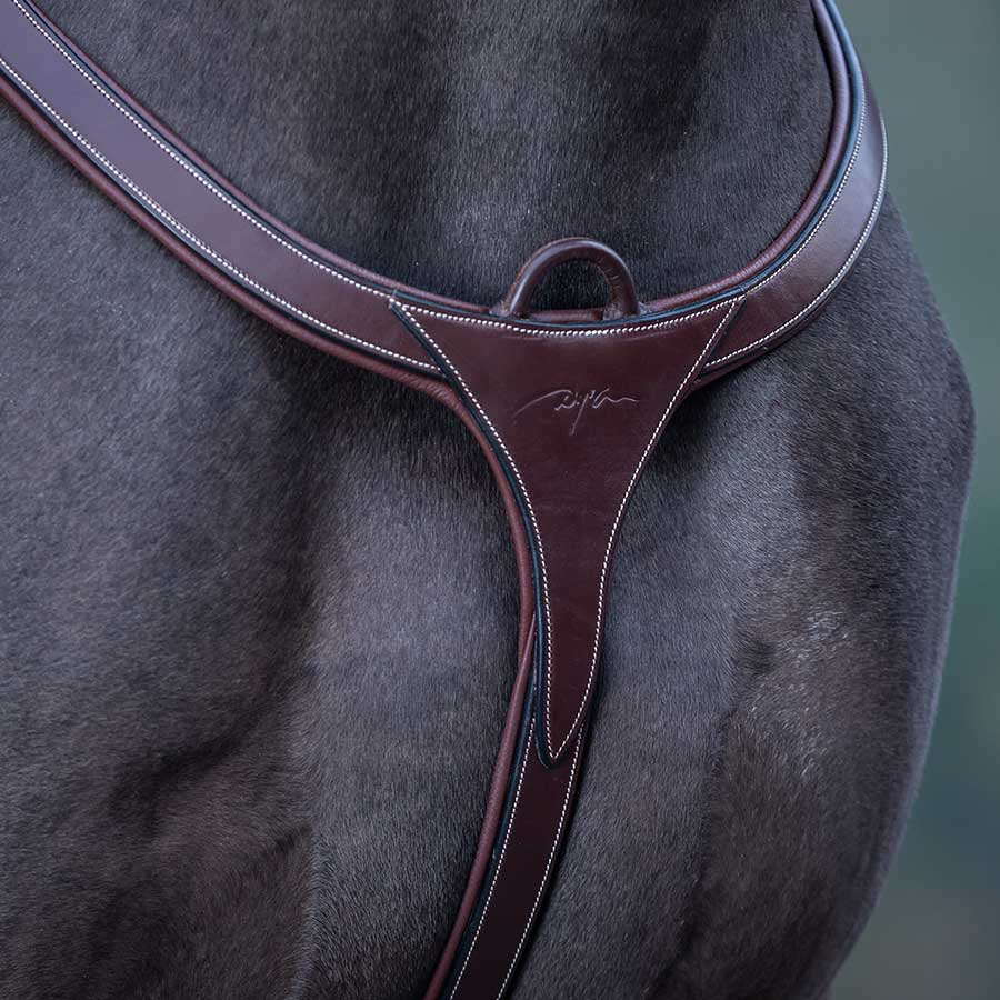 Napierśnik z długim mostkiem DC Brązowy