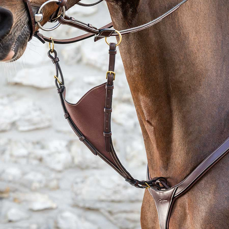 Krótki wytok Soft Bib DC Brązowy