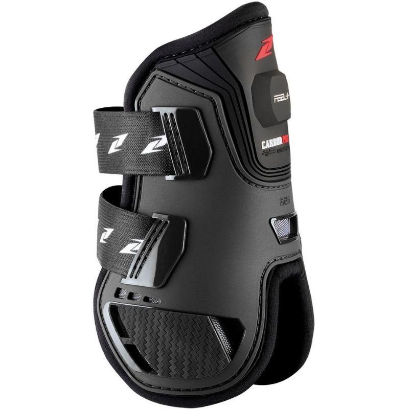 Ochraniacze skokowe tył Carbon Pro Feel+ Czarne