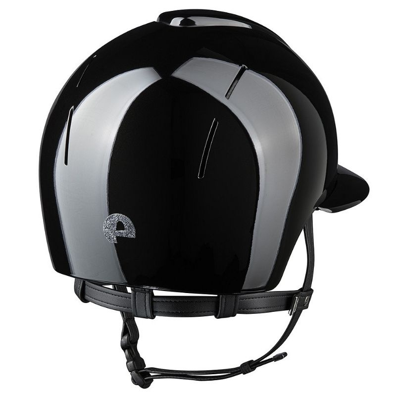 Kask Smart Nova Metal Polish Polo Star Czarny/Srebrny