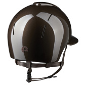 Kask Smart Nova Metal Polish Polo Star Brązowy/Brązowy Kask Smart Nova Metal Polish Polo Star Brązowy/Brązowy