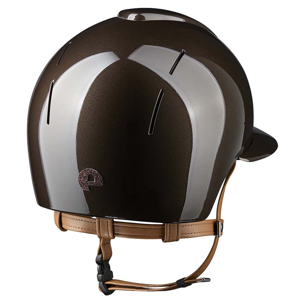 Kask Smart Nova Metal Polish Polo Star Beige Strap Brązowy/Brązowy