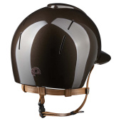Kask Smart Nova Metal Polish Polo Star Beige Strap Brązowy/Brązowy Kask Smart Nova Metal Polish Polo Star Beige Strap Brązowy/Brązowy