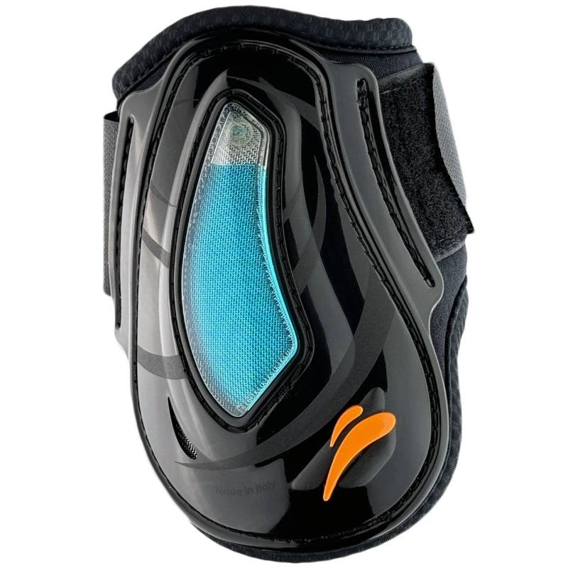 Ochraniacze skokowe tył eAirshock Velcro Czarne