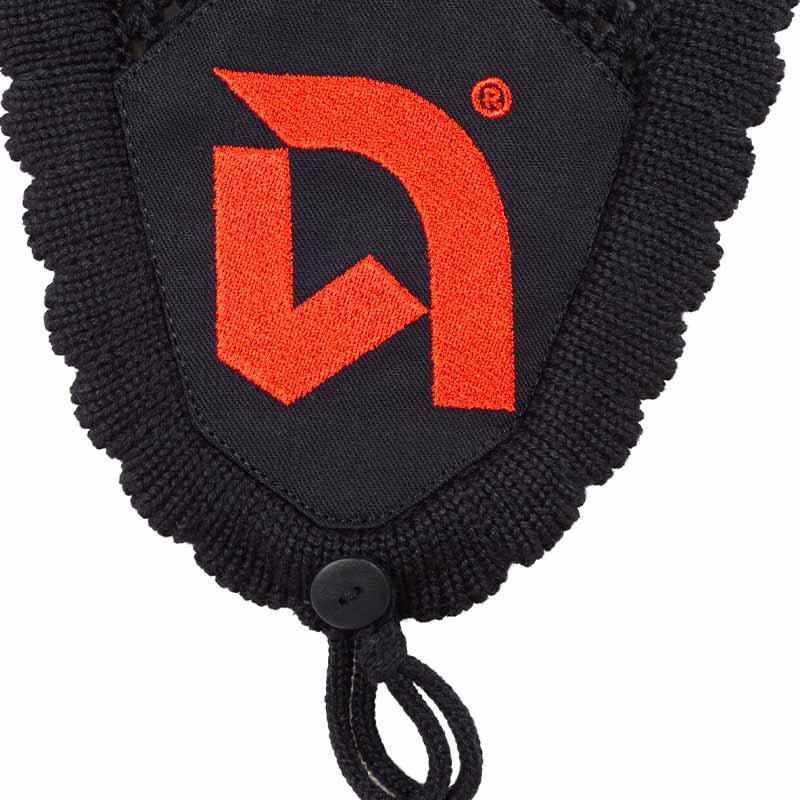 Długie nauszniki Loop Team Equinest Czarno/Czerwone