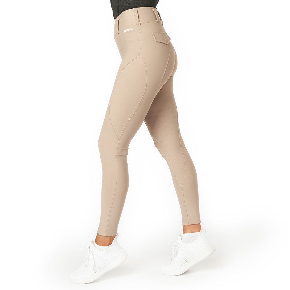 Legginsy jeździeckie Classic Beżowe
