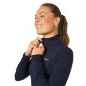 Bluzka treningowa 1/4 Zip Granatowa Bluzka treningowa 1/4 Zip Granatowa