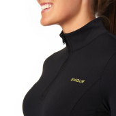 Treningowy sweter z zamkiem 1/4 Czarny Treningowy sweter z zamkiem 1/4 Czarny