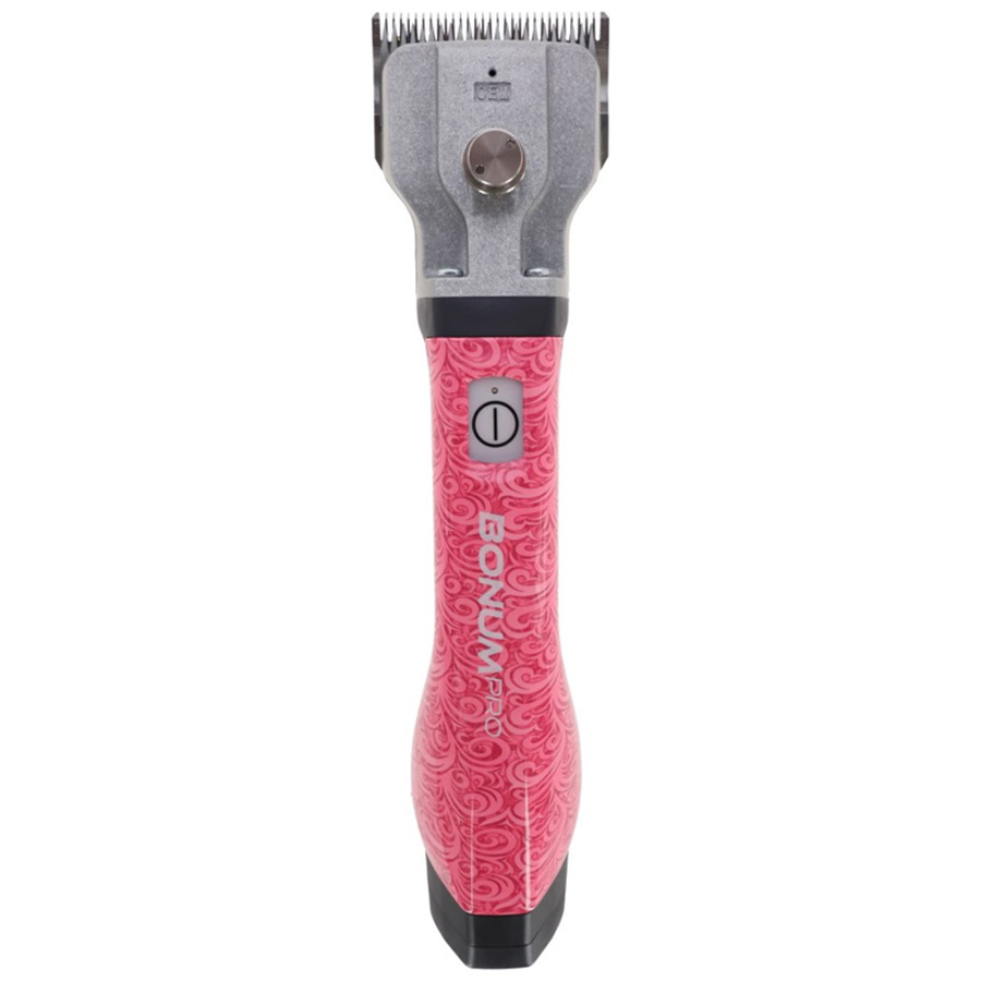 Maszynka do strzyżenia Bonum Pro 2 Batteries Różowa
