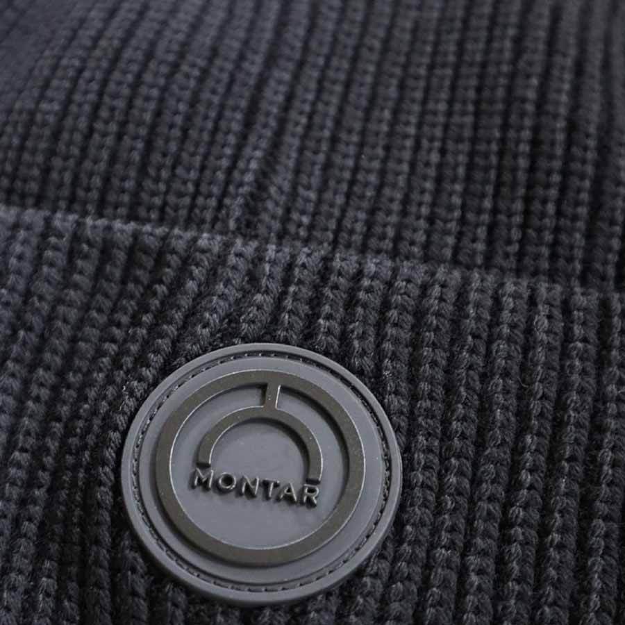 Czapka Knitted Wool Czarna