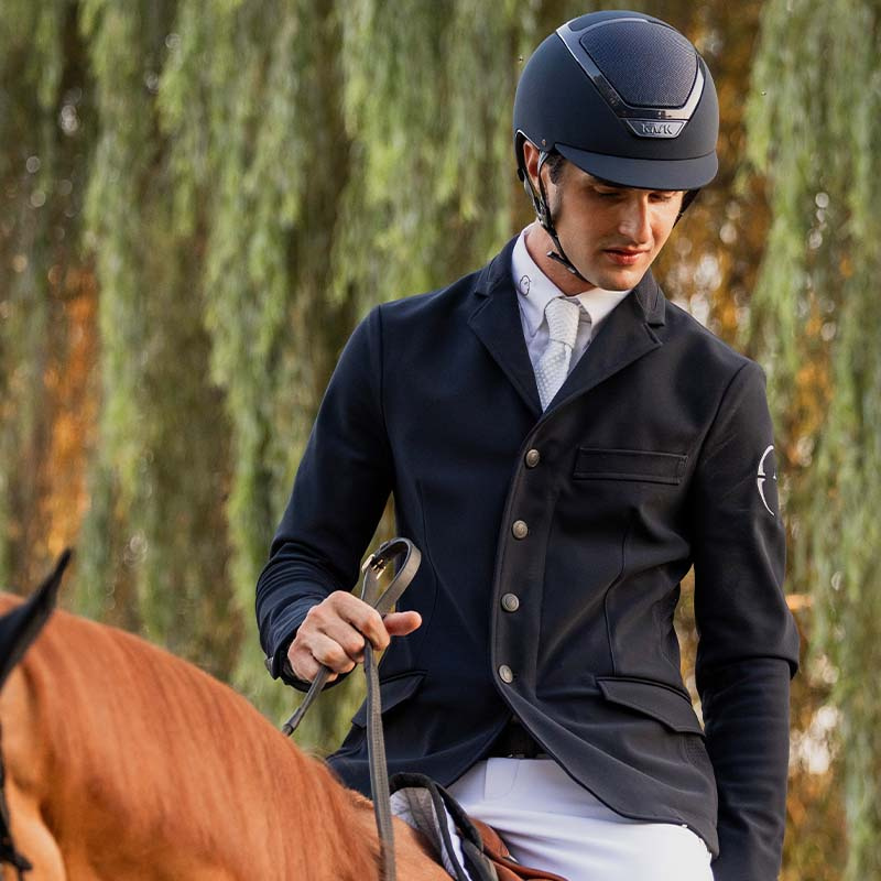 Kask Dogma Chrome Granatowy