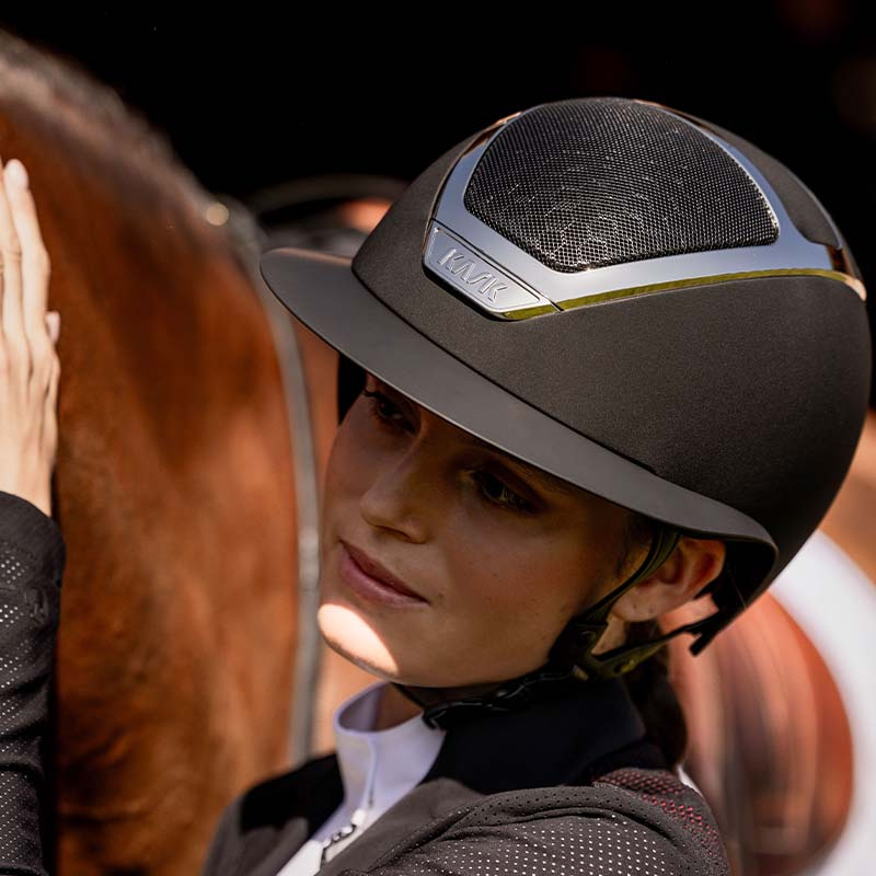 Kask Star Lady Chrome Czarny/Srebrny