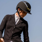 Kask Star Lady Chrome Czarny/Srebrny Kask Star Lady Chrome Czarny/Srebrny