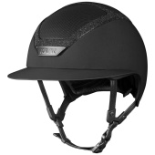 Kask Star Lady Chrome Crystal Frame Czarny Kask Star Lady Chrome Crystal Frame Czarny