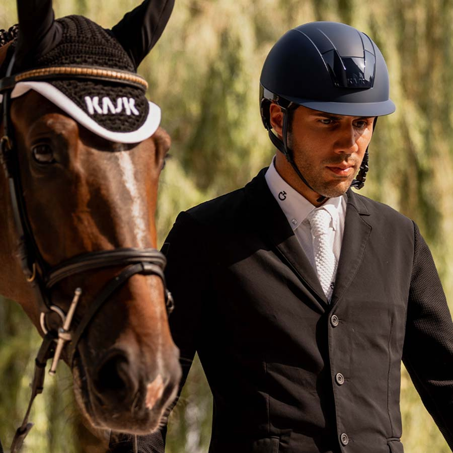 Kask Kooki Matt Granatowy