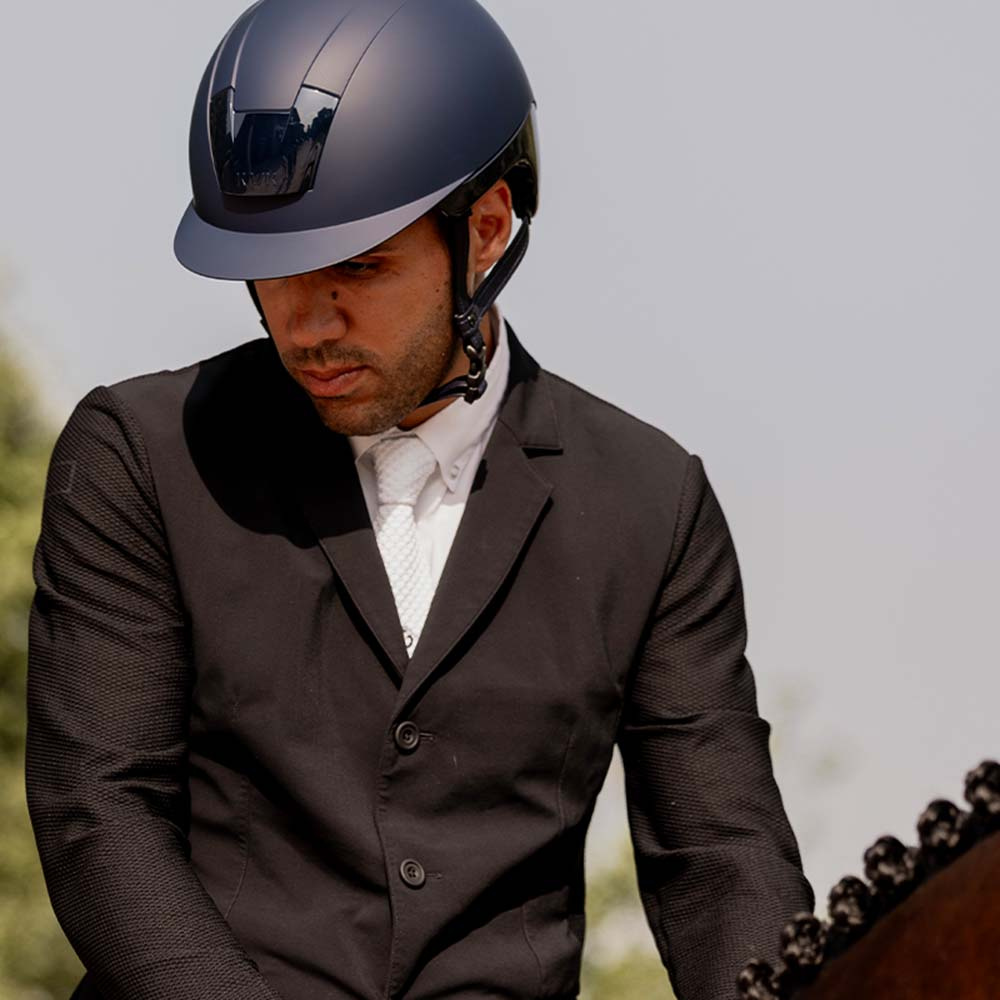 Kask Kooki Matt Granatowy