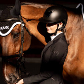 Kask Kooki Lady Matt Czarny Kask Kooki Lady Matt Czarny