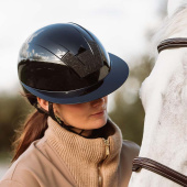 Kask Kooki Lady Crystal Carpet Czarny Kask Kooki Lady Crystal Carpet Czarny