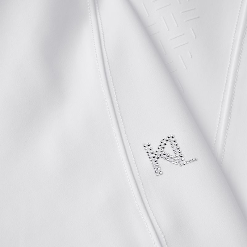 Bryczesy KLKira H Shape Full Grip Białe