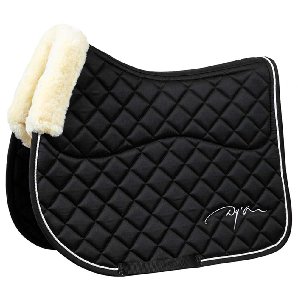Czaprak Skin Friendly Vegan Sheepskin Czarny