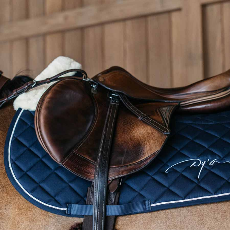 Czaprak Skin Friendly Vegan Sheepskin Granatowy