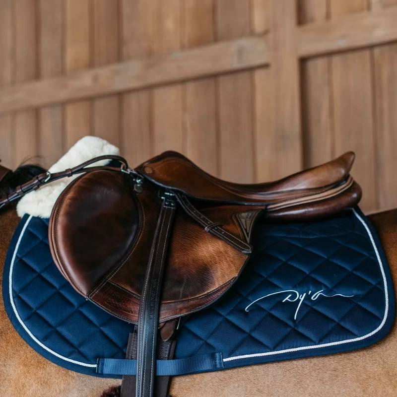Czaprak Skin Friendly Vegan Sheepskin Granatowy