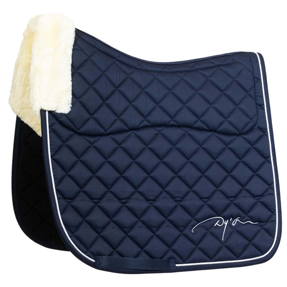 Czaprak ujeżdżeniowy Skin Friendly Vegan Sheepskin Granatowy
