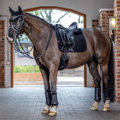 Czaprak ujeżdżeniowy Suede Square Biały Czaprak ujeżdżeniowy Suede Square Biały