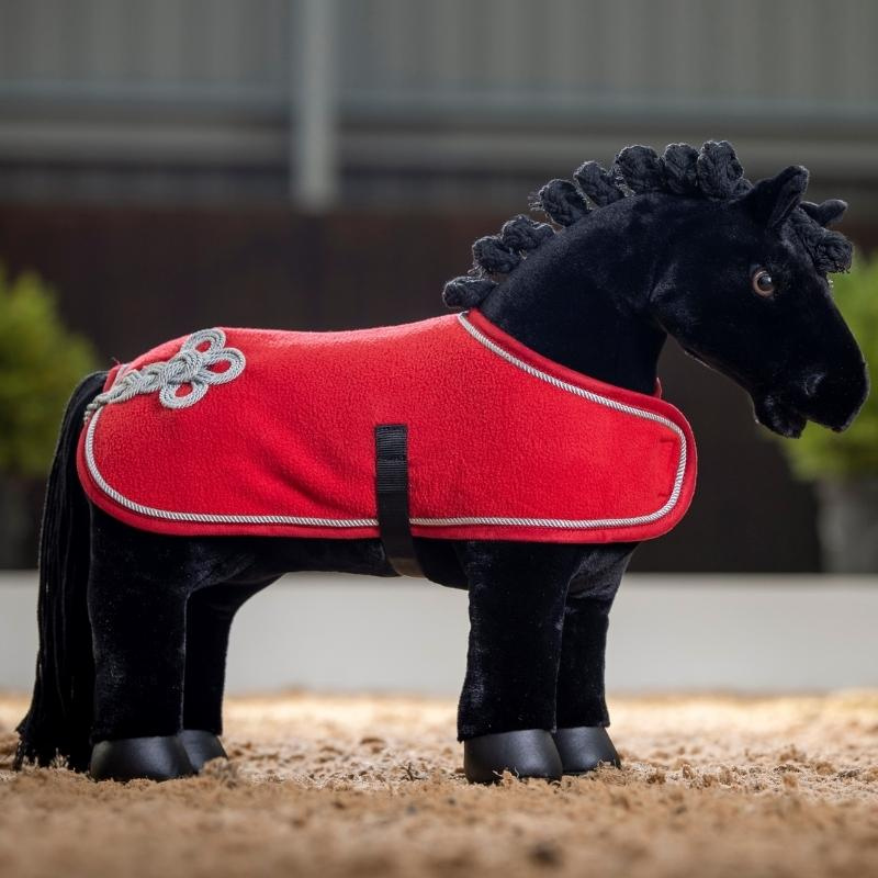 Derka polarowa Toy Pony Czerwona
