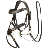 Ogłowie dla Hobby Horse Grackle Brązowe Ogłowie dla Hobby Horse Grackle Brązowe