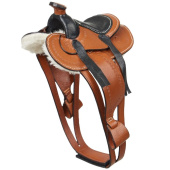 Siodło westernowe Toy Pony Brązowe Siodło westernowe Toy Pony Brązowe