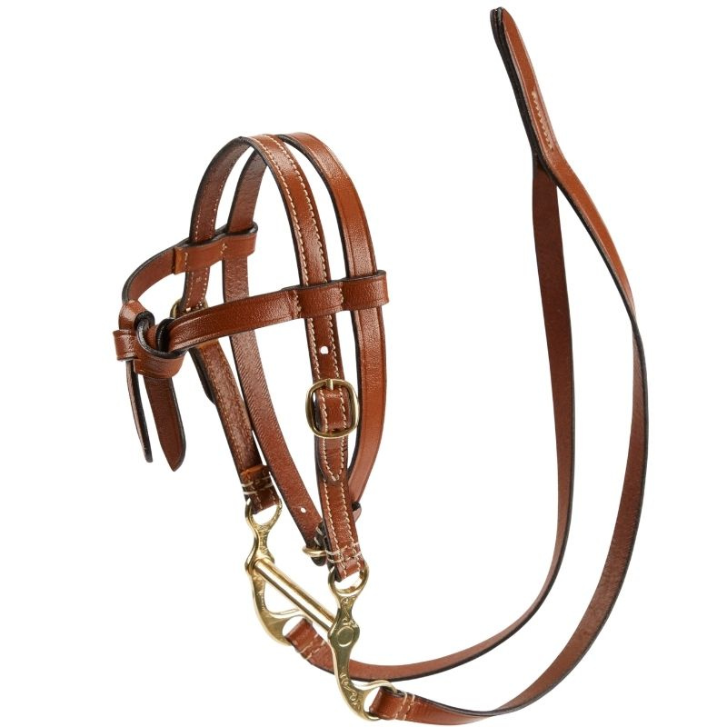 Ogłowie westernowe Toy Pony Brązowe