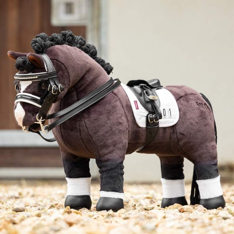 Siodło ujeżdżeniowe Toy Pony Czarne
