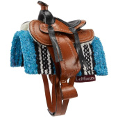 Czaprak westernowy Toy Pony Turkusowy Czaprak westernowy Toy Pony Turkusowy
