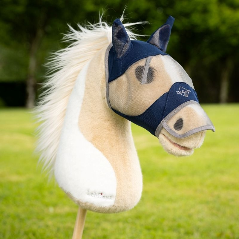 Maska przeciw owadom dla Hobby Horse Granatowa