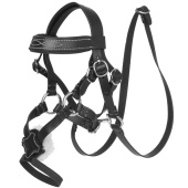 Ogłowie Toy Pony Grackle Czarne Ogłowie Toy Pony Grackle Czarne