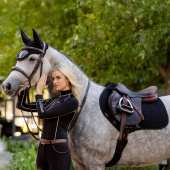 Czaprak Suede Square Czarny Czaprak Suede Square Czarny