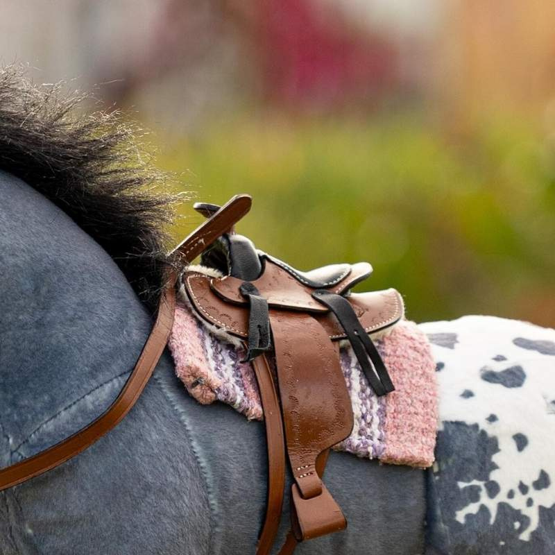 Czaprak westernowy Toy Pony Jasny Róż