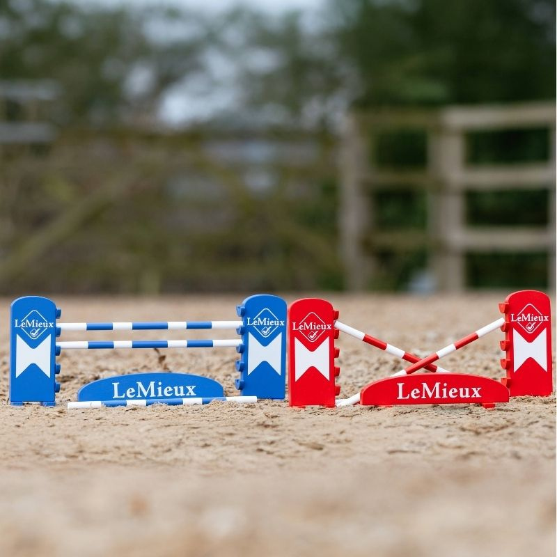 Jump Set Toy Pony Czerwony/Niebieski