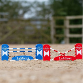 Jump Set Toy Pony Czerwony/Niebieski Jump Set Toy Pony Czerwony/Niebieski