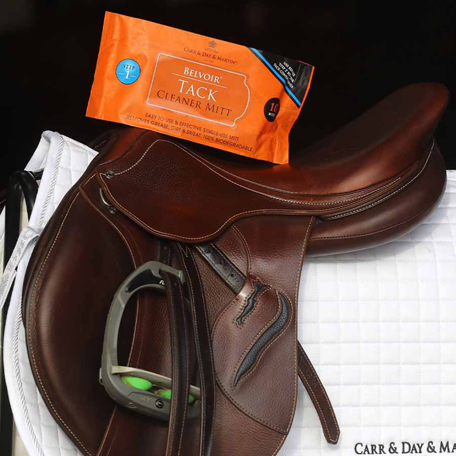 Środek do czyszczenia skóry Belvoir Rękawice 10 szt.