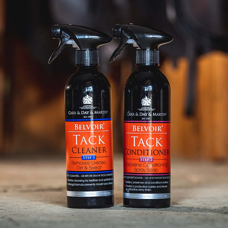 Zestaw pielęgnacyjny Belvoir Leather Care Duo