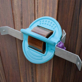 Uchwyt Ścienny Bizzy Metaliczny Siwy Uchwyt Ścienny Bizzy Metaliczny Siwy