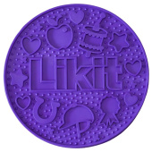 Mata do lizania Graze Maze Mata Lick Poziom 1 Fioletowa Mata do lizania Graze Maze Mata Lick Poziom 1 Fioletowa