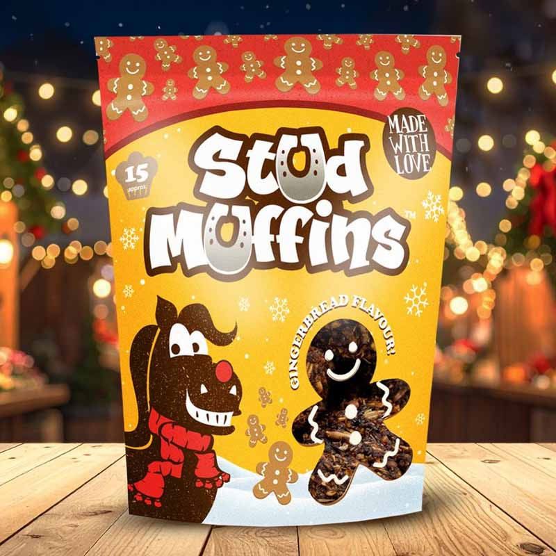 Smakołyki dla koni Stud Muffins Gingerbread 15st